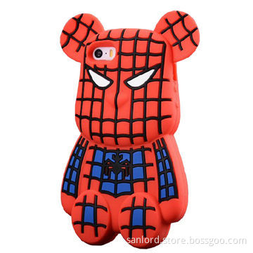 New Violence Bear Silicone Case for iPhone 5s, No Terrible Smell